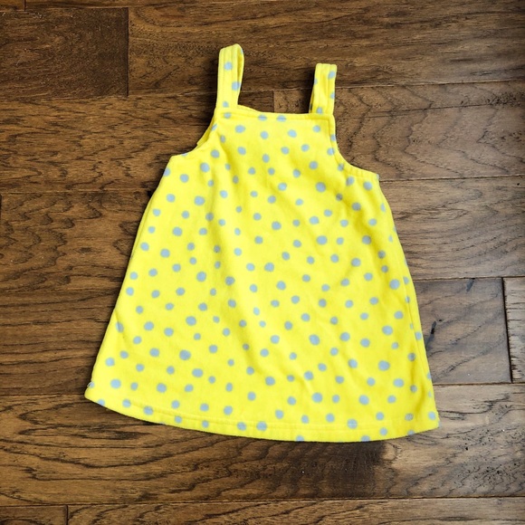 Carters Polka Dot Fleece Jumper - Picture 2 of 6